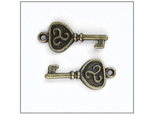 Decorative Keys (brass colour) TB154